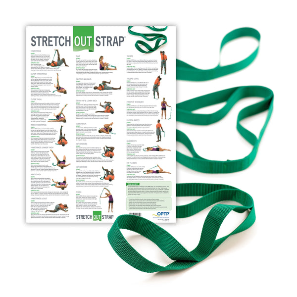 OPTP Stretch Out Strap with Poster