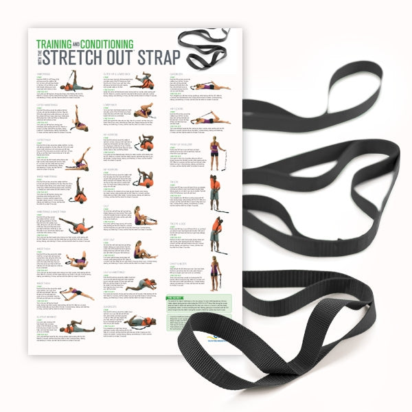 Stretch Out Strap® XL with Training & Conditioning Poster