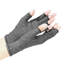 Pr/1 Champion Arthritic Gloves X-Small (6 1/2 - 7") Black Unisex Lightweight W/ Interior Lining Open Fingertips Anatomically Shaped