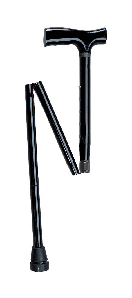 Bariatric Aluminum Folding Cane, Height Adjustable