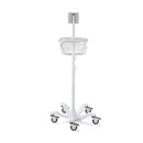 Welch Allyn Mobile Stand for Connex Monitor, Classic Design with Basket