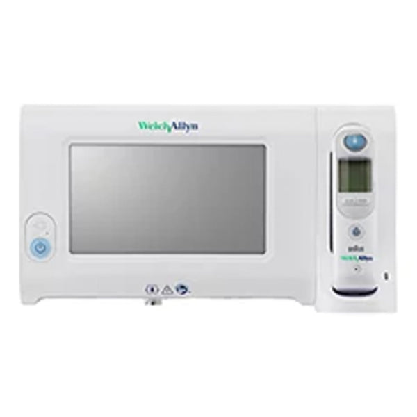 Welch Allyn Connex 74 Series Value Spot Monitor, Hardwired, BP, Nellcor SpO2, Braun ThermoScan PRO 6000 Ear Thermometer