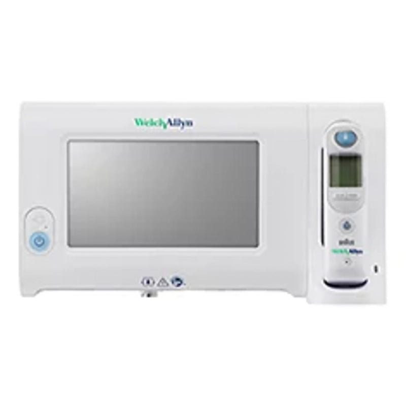 Welch Allyn Connex 74 Series Value Spot Monitor, Hardwired, BP, Nellcor SpO2, Braun ThermoScan PRO 6000 Ear Thermometer