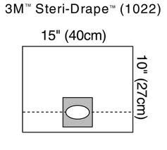 Bx/20 Drape Refractive 15 x 10IN