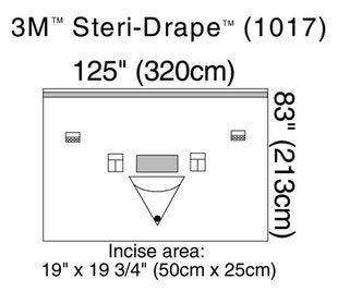 Bx/5 Steri-Drape Complete Isolation 320 x 212CM