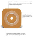 Natura Stomahesive Flexible Skin Barrier,tan, Pre-cut 45mm (1 3/4in), 57mm (2 1/4in) Flange