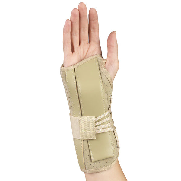 Ea/1 Otc Wrist Splint Cock-Up Maximum Support With Suede Finish Right X-Large (7.5-8.5") Latex-Free