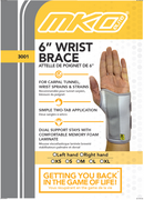 MKO Elite 6″ Wrist Brace