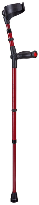 Ossenberg forearm crutches BIG XL closed cuff with anatomic soft handle