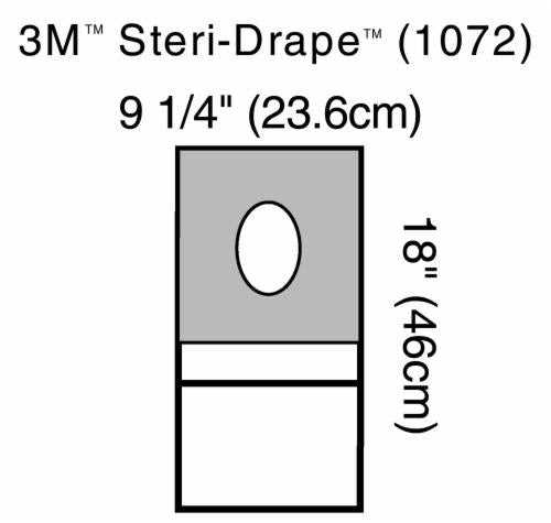 Bx/10 Drape Aperture Pouch 23 x 45CM