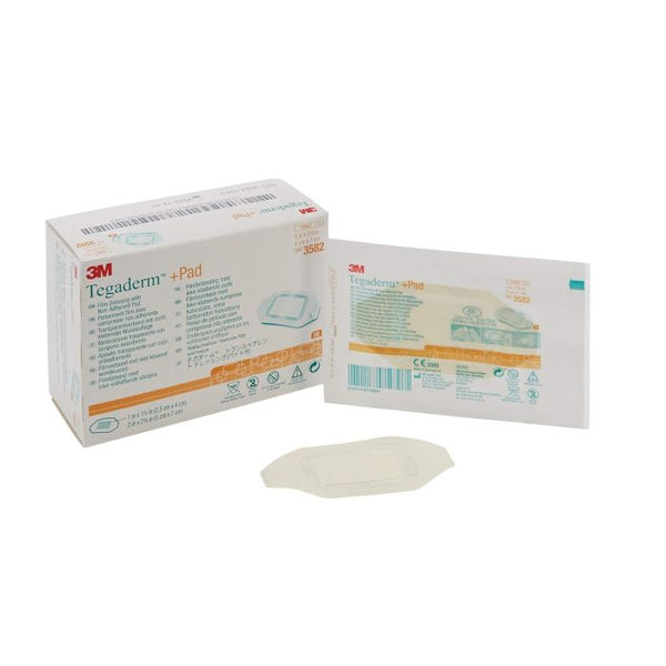 3M Tegaderm+Pad Film Dressing with Non-Adherent Pad