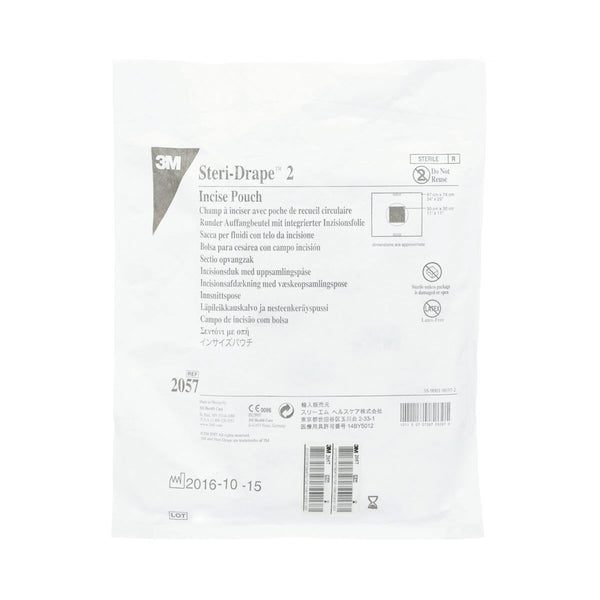 Bx/10 Drape Pouch Incise 35 X 30In C Section