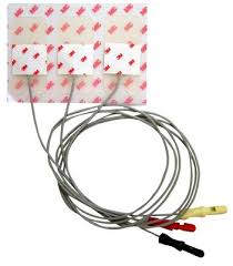 Bg/1 Electrode Ecg Diag Stress Neonate Cloth Square Solid Gel Wlead Wire