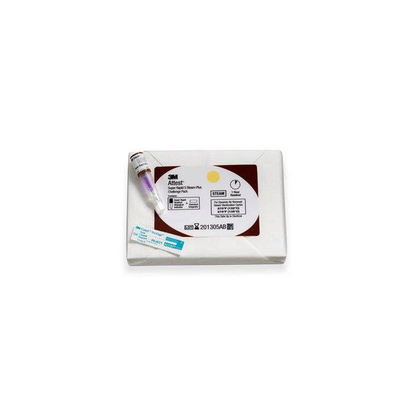 Ea/1 Attest Super Rapid 5 Steam-Plus Test Pack 1482Vf Biological Indicator And 1243 Chemical Integrator W/ 24 Controls