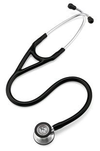 Ea/1 Littman Cardiology Iv Stethoscope 22" Black W/ Standard Finish Pediatric & Adult Tunable Dual-Sided Chestpiece