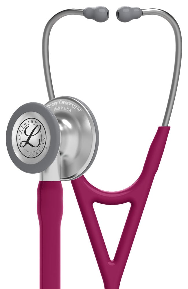 Ea/1 Littman Cardiology Iv Stethoscope, 27", Raspberry