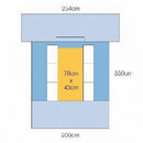 Ea/1 Drape Cardiovascular Sheet With Ioban 2 Incise Film