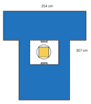 Bx/5 Sheet And Pouch,Cesarean-Section With Ioban Steri-Drape