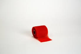 Bx/10 Tape Casting Plus 3In X 4Yds Red