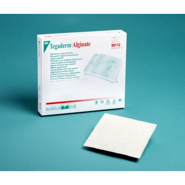 Bx/10 Dressing Calcium Alginate Fiber 4 X 4In Tegaderm