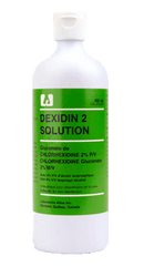 Ea/1 Dexidin 2 Antiseptic Solution 2% Chg 450Ml Tinted