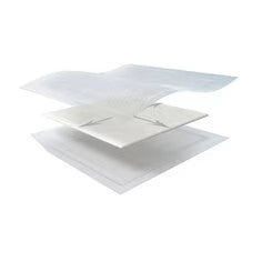 Bx/10 3M Kerramax Care Super-Absorbent Non-Adhesive Dressing, 9 X 8" (20X 22Cm)