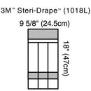 Bx/10 Steri-Drape Instrument Pouch, 25CM X 46CM