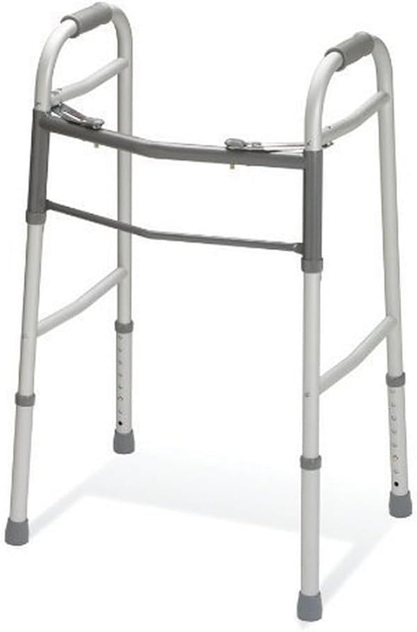Walker 2-button Fold Adj W/o Whls Jr
