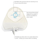 Little Ones Solid Stomahesive 1-piece Urostomy Pouch, Transparent, Cut-to-fit Up to 25mm (1in