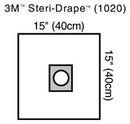 Bx/10 Steri-Drape, Small Drape w/ Adhesive Aperture, 40CM X 40CM