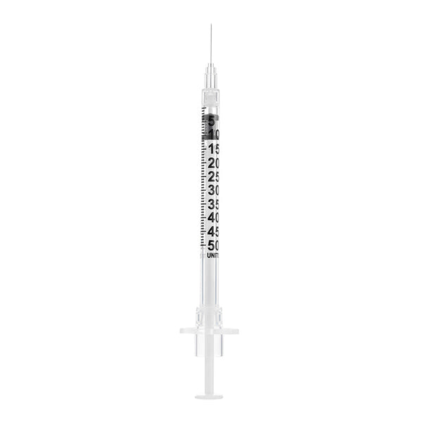 BX/100 - SOL-M 1ml Luer Lock Syringe w/Exch Needle 23G*1" (low dead space)