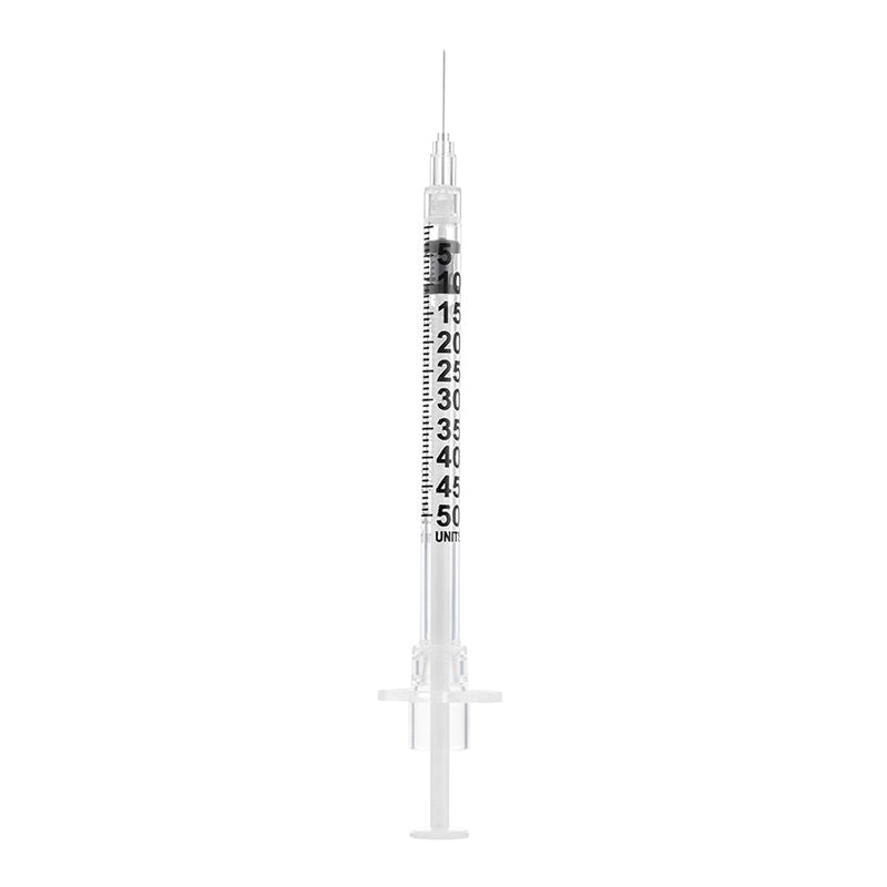 BX/100 - SOL-M 1ml Luer Lock Syringe w/Exch Needle 23G*1" (low dead space)