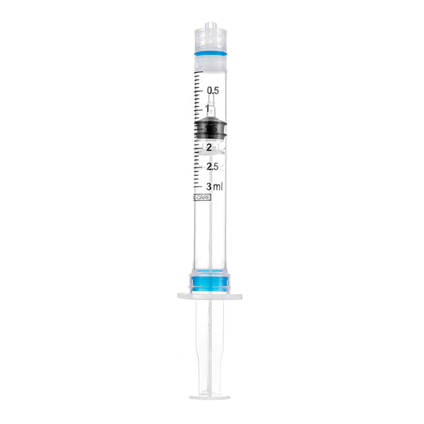 BX/50 - SOL-CARE 1ml Luer Lock Syringe w/Safety Needle 23G*1''