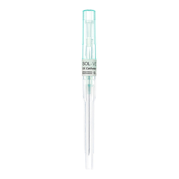 BX/100 - SOL-VET IV Catheter 22G*1 (ANIMALS ONLY)