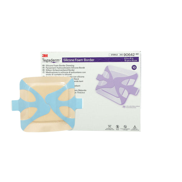 3M Tegaderm Silicone Foam Border Dressing