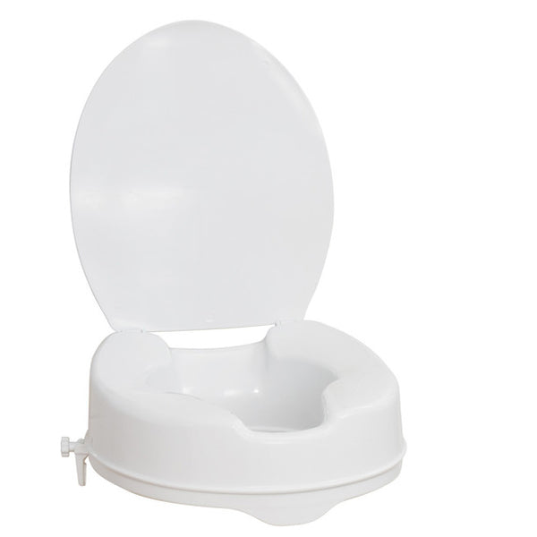 AquaSense Raised Toilet Seat with Lid