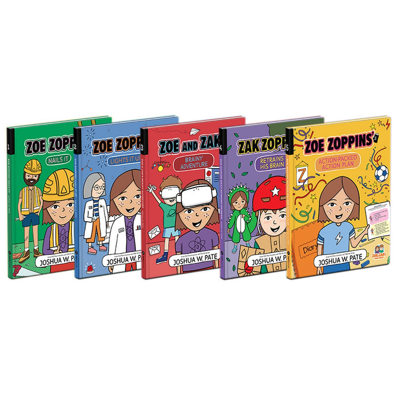 Zoe & Zak's Pain Hacks: Pain Education Books for Kids