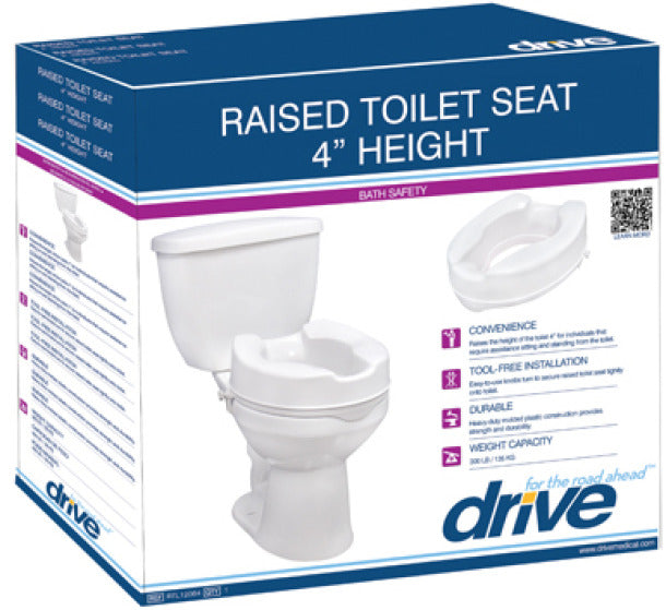 Raised Toilet Seat with/without Lid