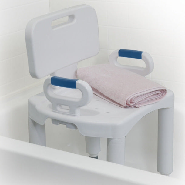 Premium Series Shower Chair with Back and Arms