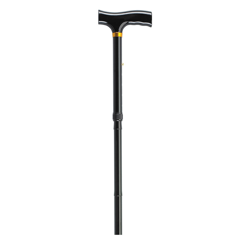 Bariatric Aluminum Folding Cane, Height Adjustable