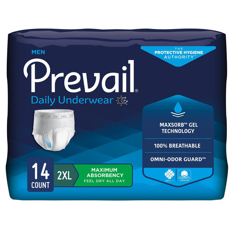Prevail Maximum-Absorbency Underwear for Men