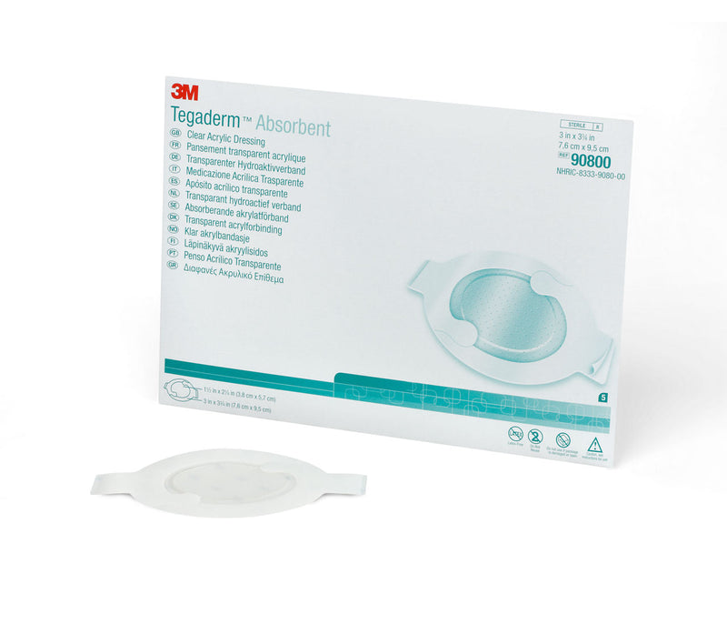 3M Tegaderm Absorbent Clear Acrylic Dressing