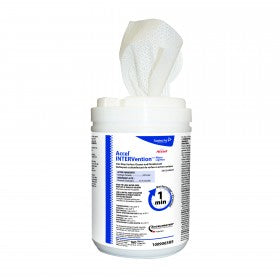 Tub/160 Accel Intervention Virox 1 Minute One-Step Surface Disinfectant Wipe 6X7"