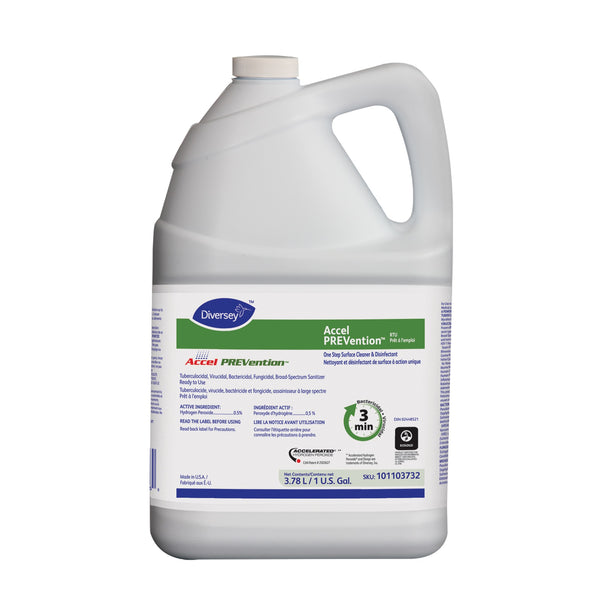 Ea/1 Accel Prevention Disinfectant Ready To Use 3.78L