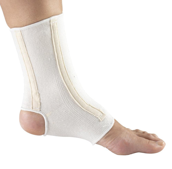 Ea/1 Champion Ankle Support W/ Spiral Stays, White, Xlarge (9.75-10.75")