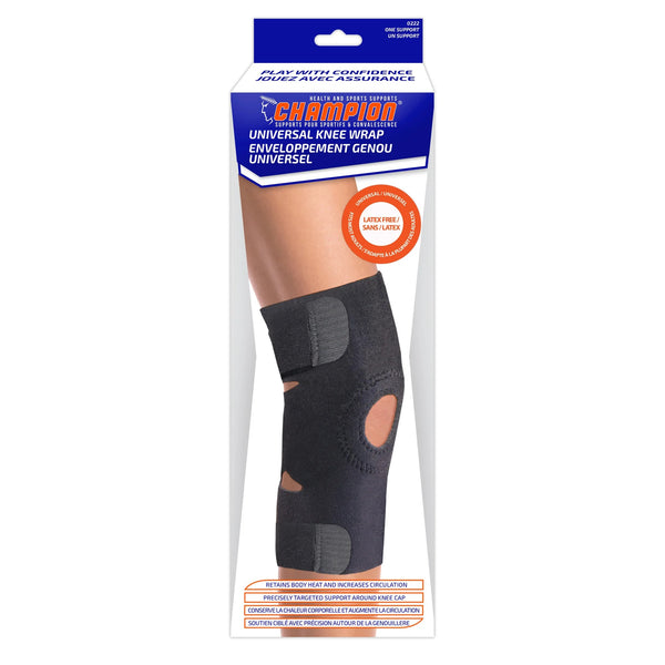 Ea/1 Champion Universal Knee Wrap One Size 13" - 17 1/2"