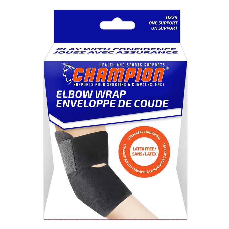 Ea/1 Champion Elbow Wrap One Size 6 1/2" - 13 1/2"