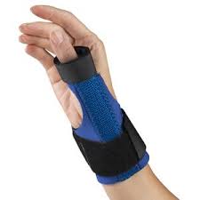 Ea/1 Neoprene Wrist/Thumb Splint, Blue, Large