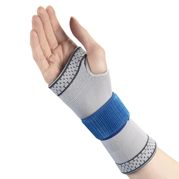 Ea/1 Champion Elastic Wrist Support, Light Grey, Large (7.5-8.25")