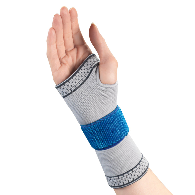 Ea/1 Champion Elastic Wrist Support, Light Grey, Small (6-6.75")